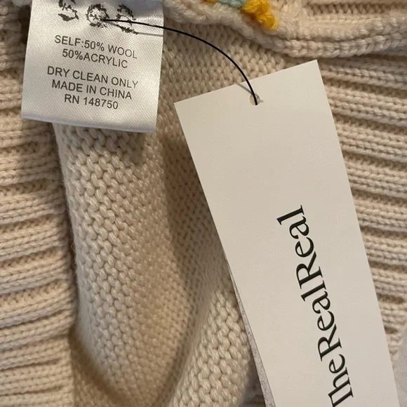 Sea New York Gabriela Crochet knit vest Top